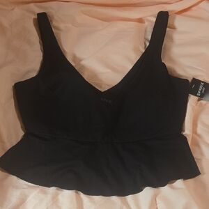 SPANX Black Bikini Top